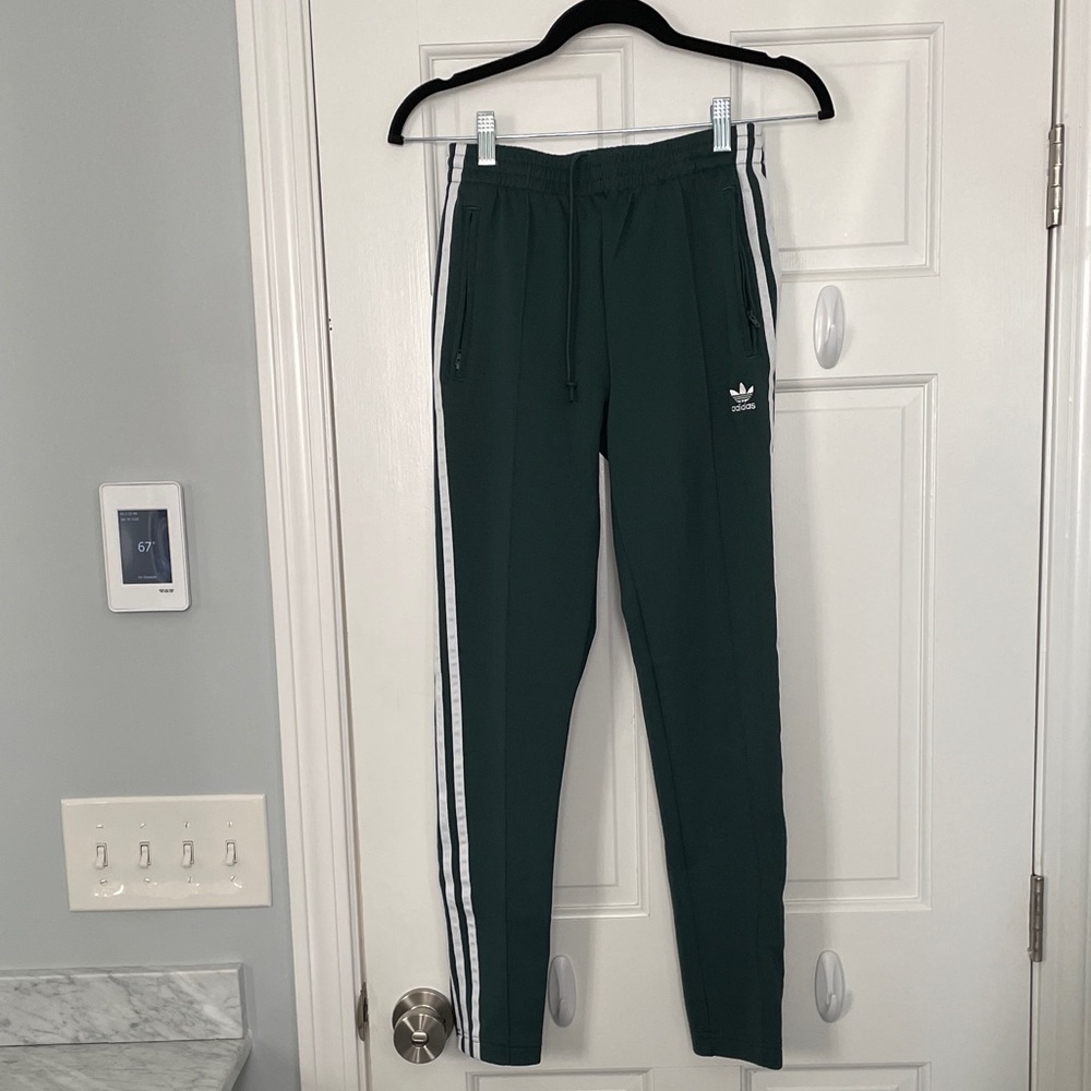 Adidas Green SST Classic Track Pants Size XS